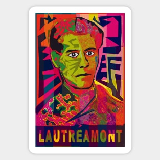 Comte de Lautreamont X Sticker